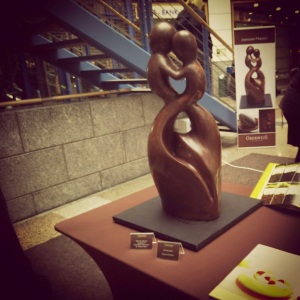 chocolate sculpture oberweis